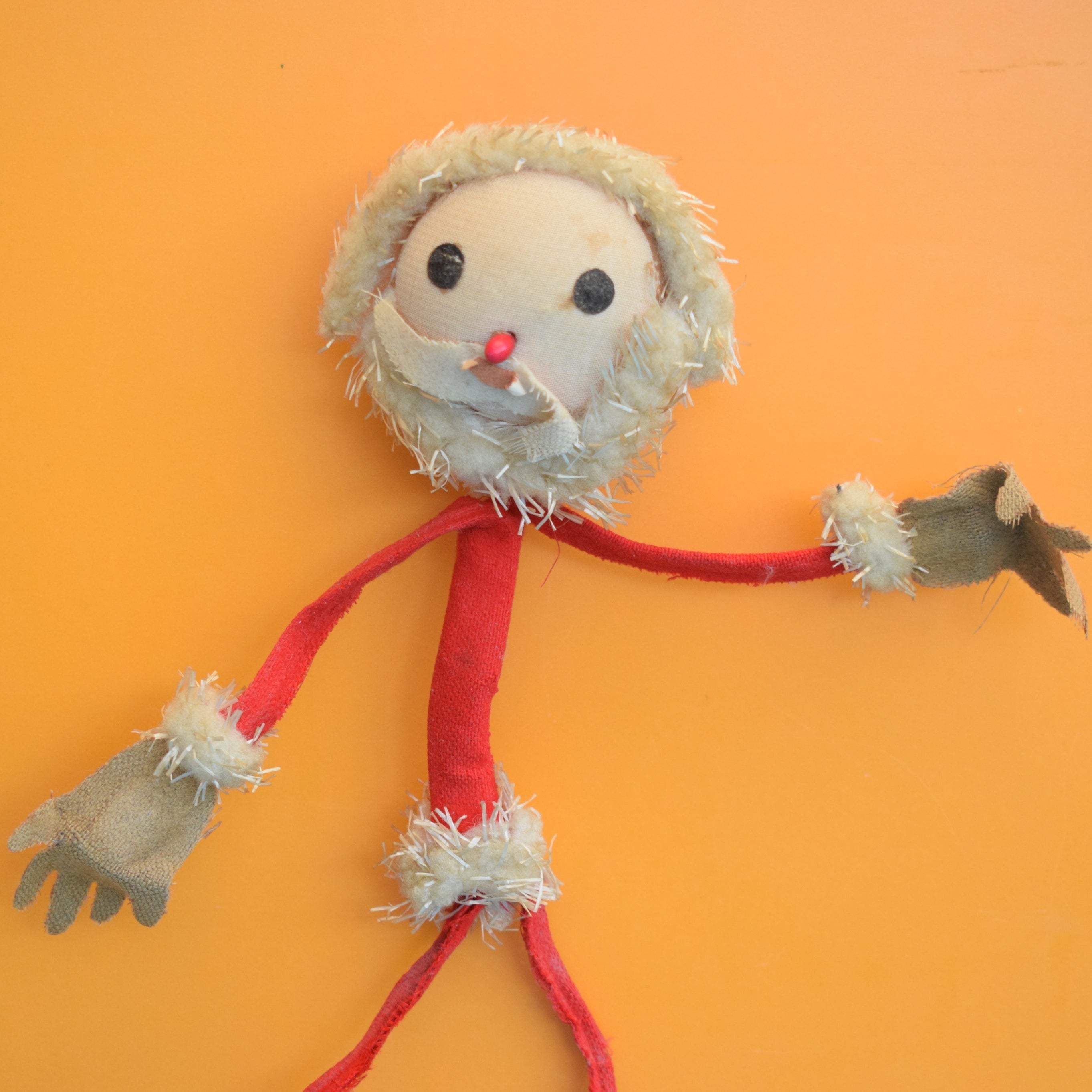 Vintage 1960s Christmas Santa - Skinny Santa Mr Twitmas