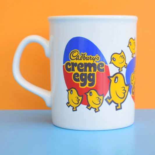 Vintage 1980s Kilncraft Staffordshire Mug - Cadbury's Creme Egg Advertising by Vintage