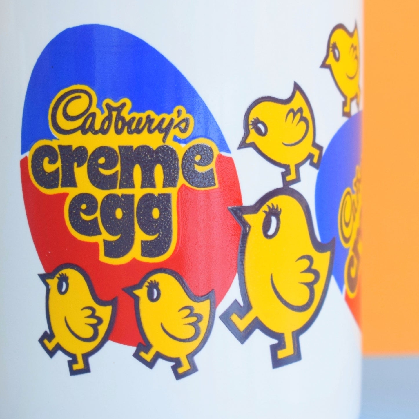 Vintage 1980s Kilncraft Staffordshire Mug - Cadbury's Creme Egg Advertising by Vintage