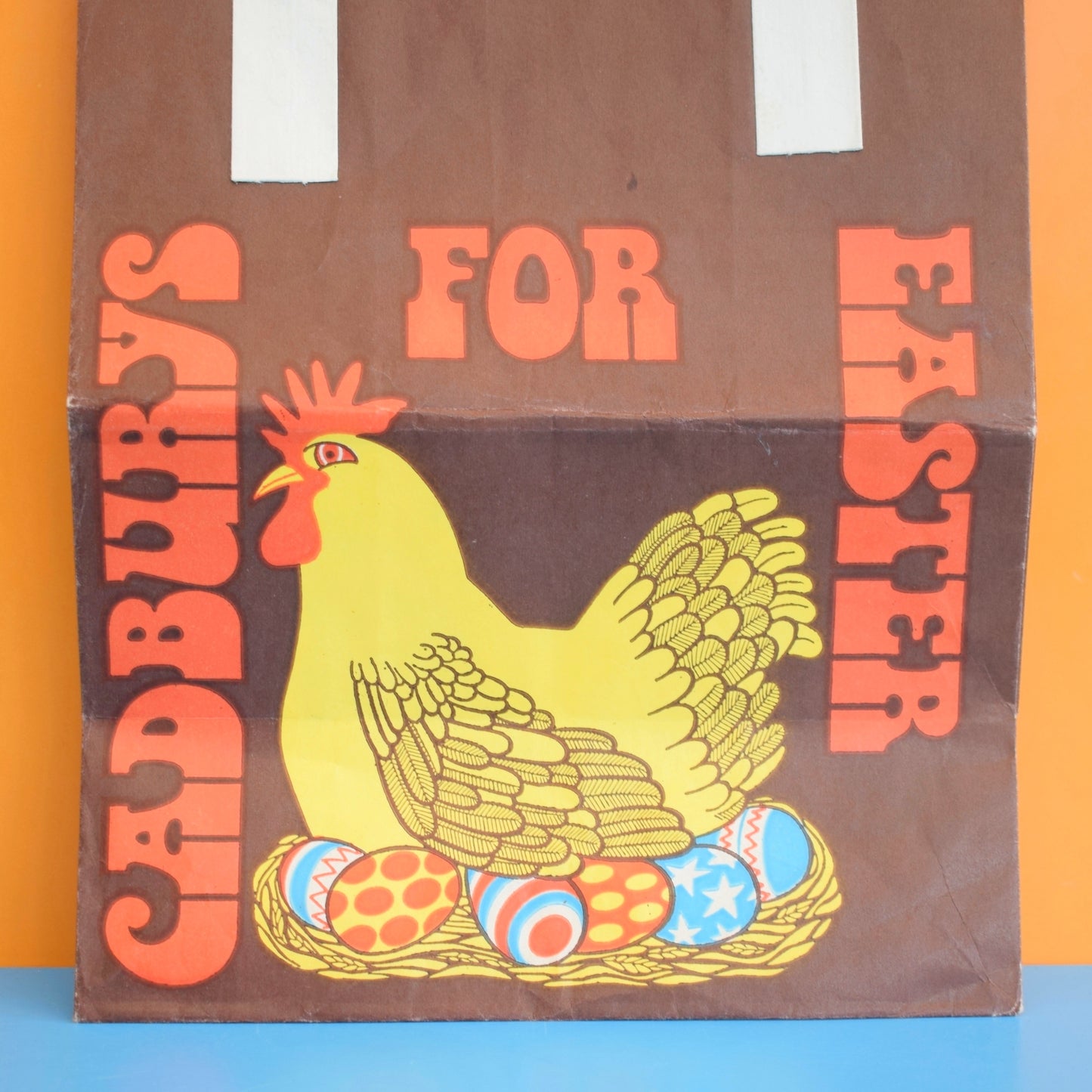 Vintage 1970s Paper Bag - Cadbury's For Easter