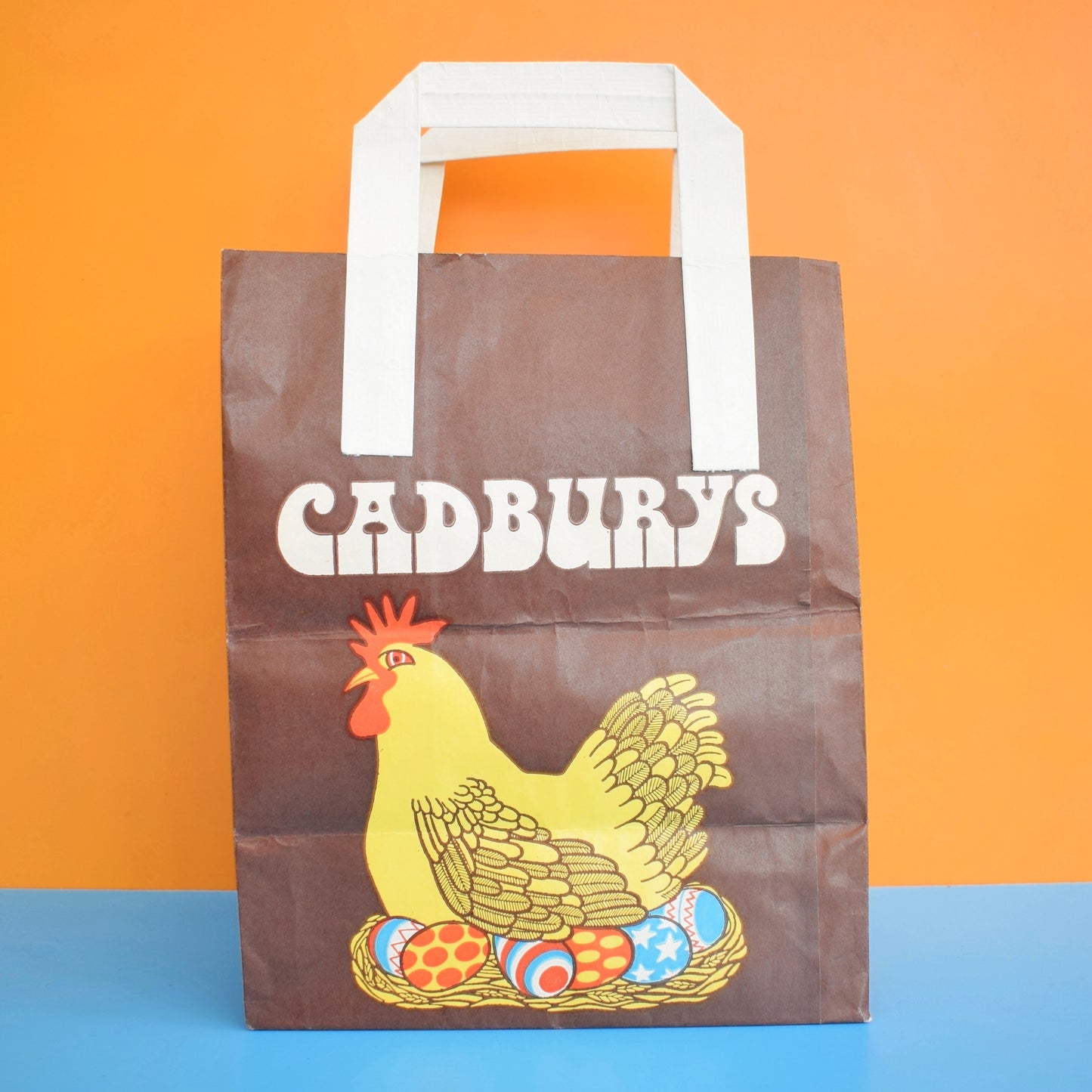 Vintage 1970s Paper Bag - Cadbury's For Easter