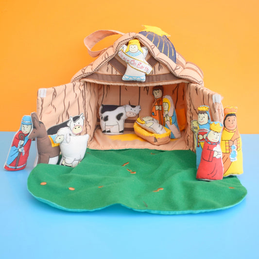 Vintage 1990s Nativity Scene Toy - Pockets Of Learning