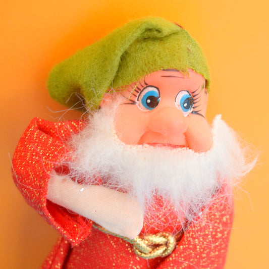 Vintage 1960s Beaded Gnome / Elf- Japanese