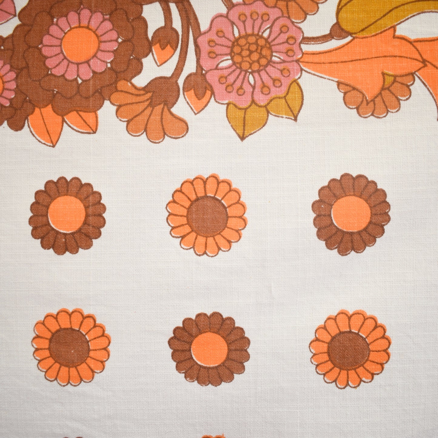 Vintage 1970s Tablecloth / Napkin Boxed Set - Sultan - Columbine