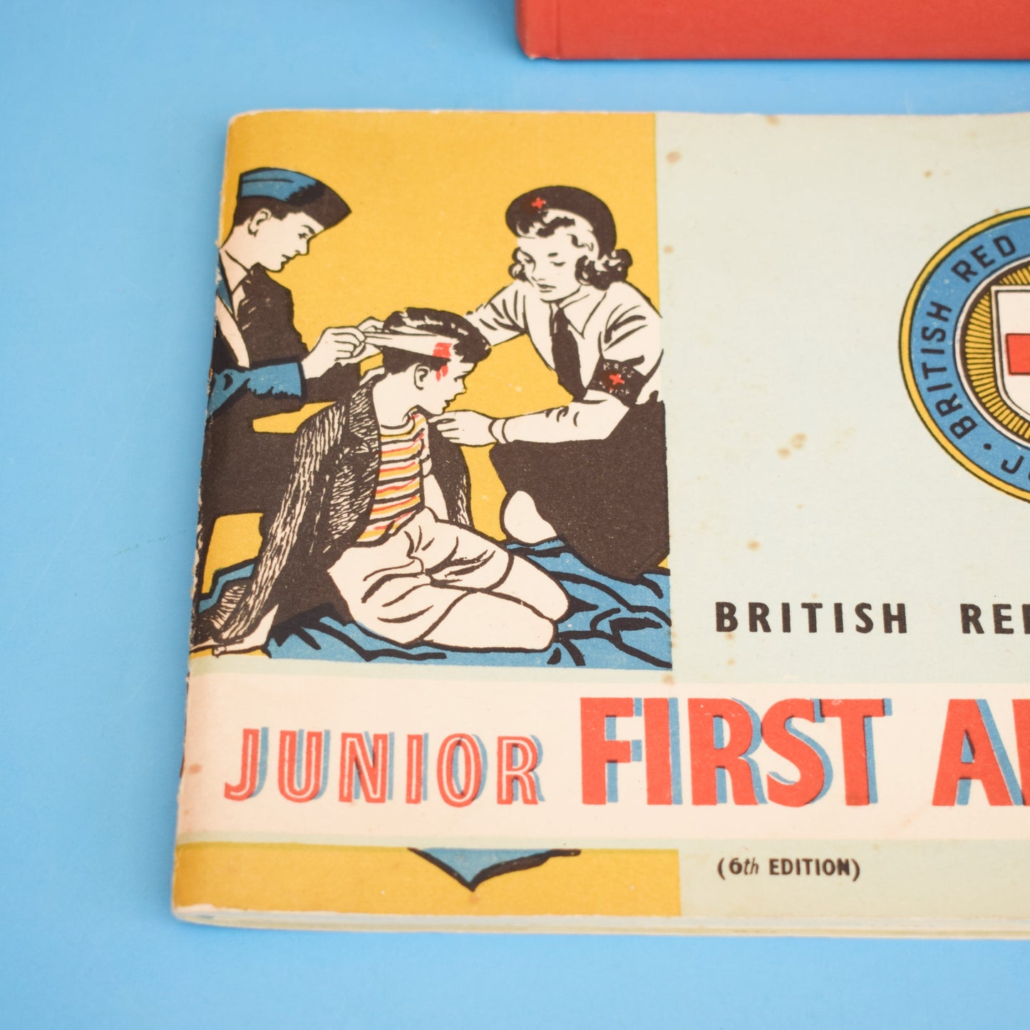 Vintage 1980s & 1950s First Aid Books