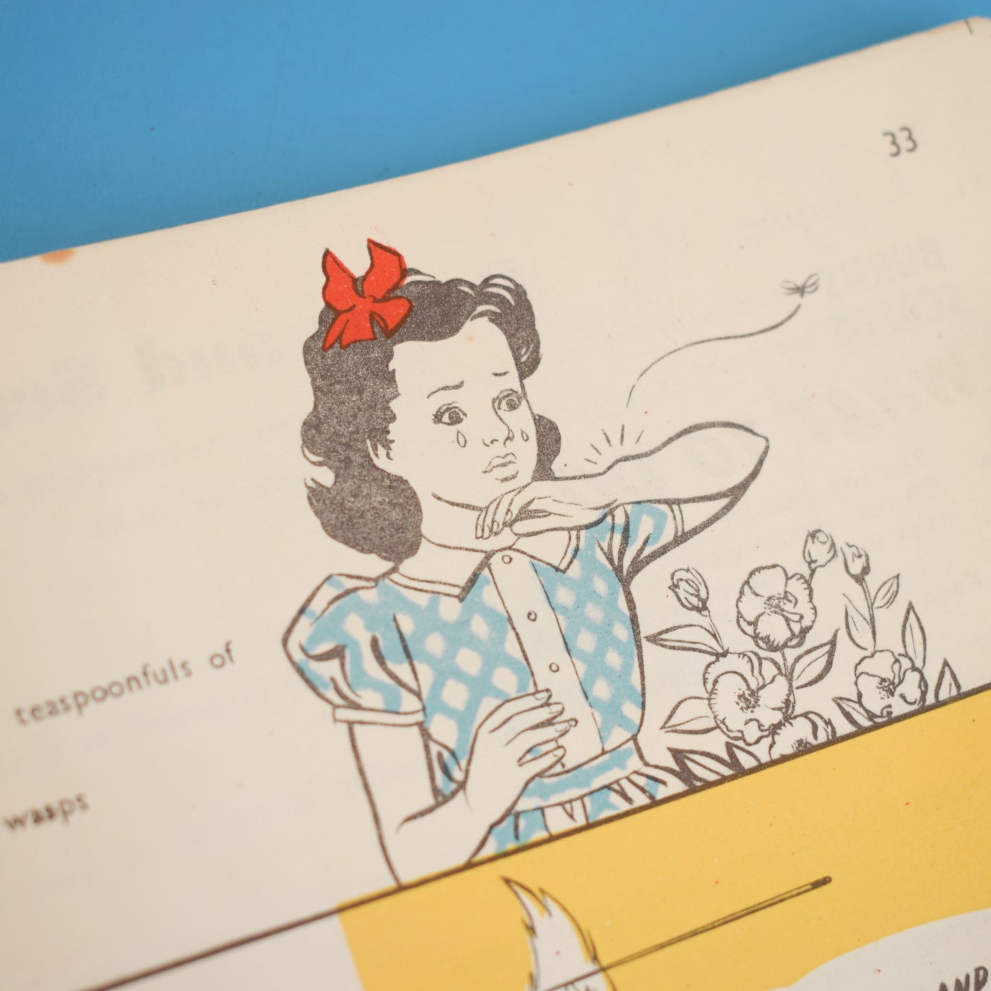 Vintage 1980s & 1950s First Aid Books