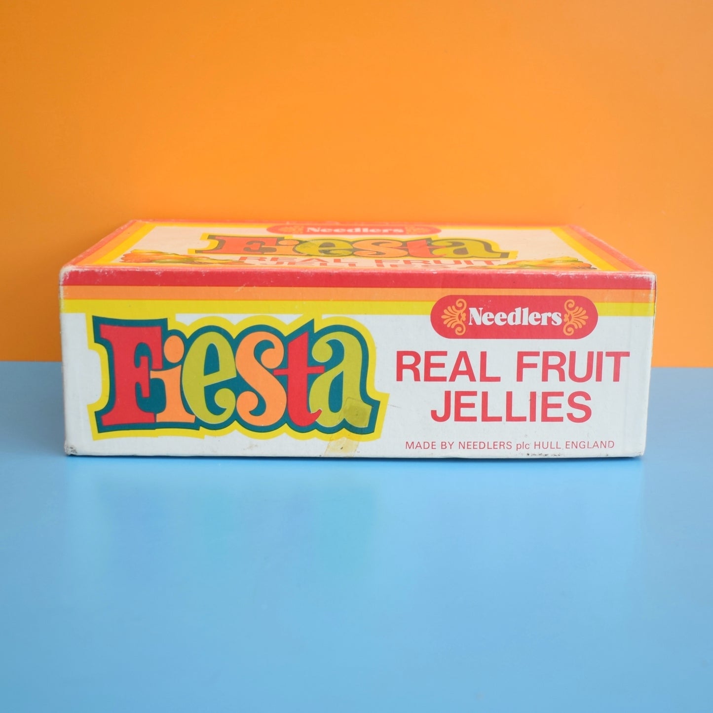 Vintage 1960s Empty Advertising Gift Boxes - Chunky Nuts / Fiesta Jellies by Pineapple Retro