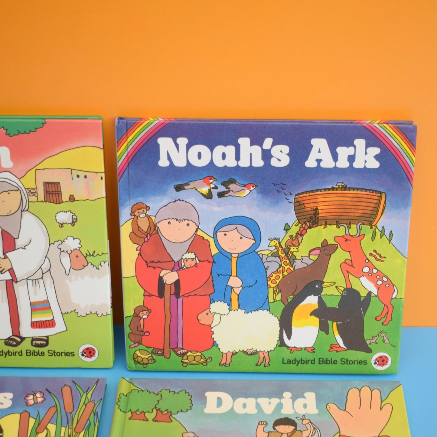 Vintage 1980s Ladybird Books - Bible Stories - Lynn Grundy