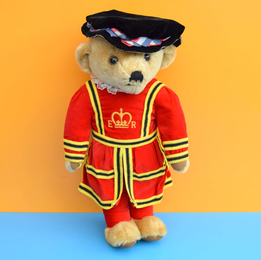 Vintage 1980s Merrythought Teddy Bear - Beefeater