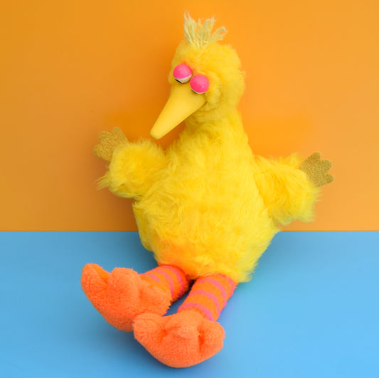 Vintage 1970s Fluffy Big Bird Toy - Sesame Street