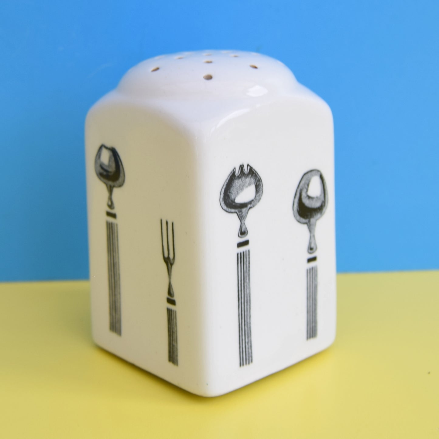 Vintage 1950s Bristol Long Line Kitchen Ware - Cutlery Design - Sugar Shaker
