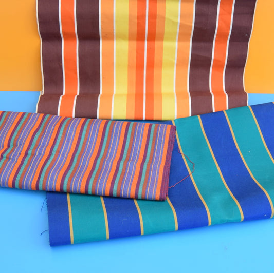 Vintage 1970s Replacement Garden Chair / Deckchair Canvas - Various