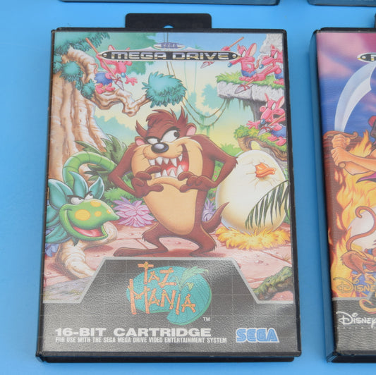 Vintage 1990s Mega Drive Game - Taz