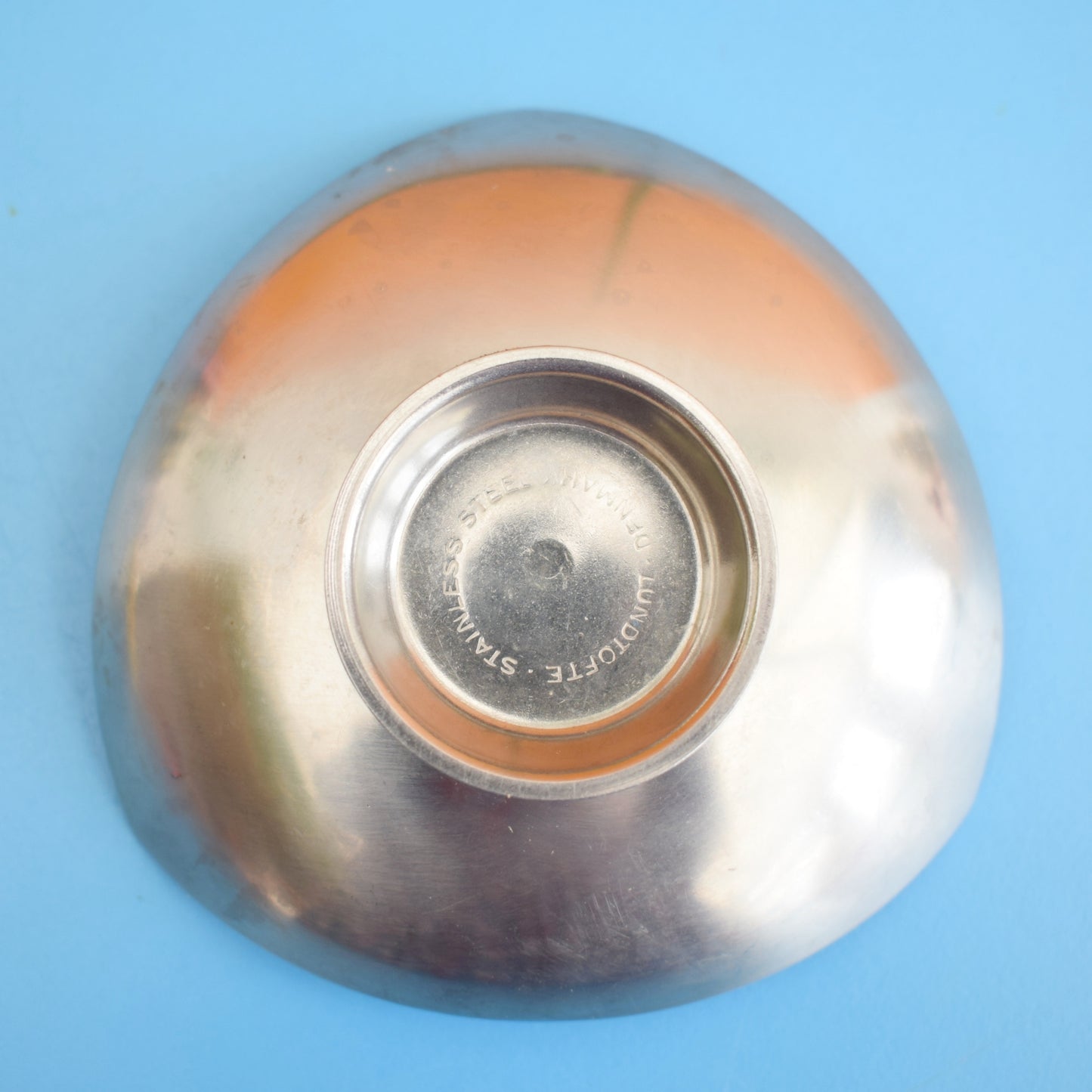 Vintage 1970s Stainless Steel Danish Candle Holders . by Pineapple Retro