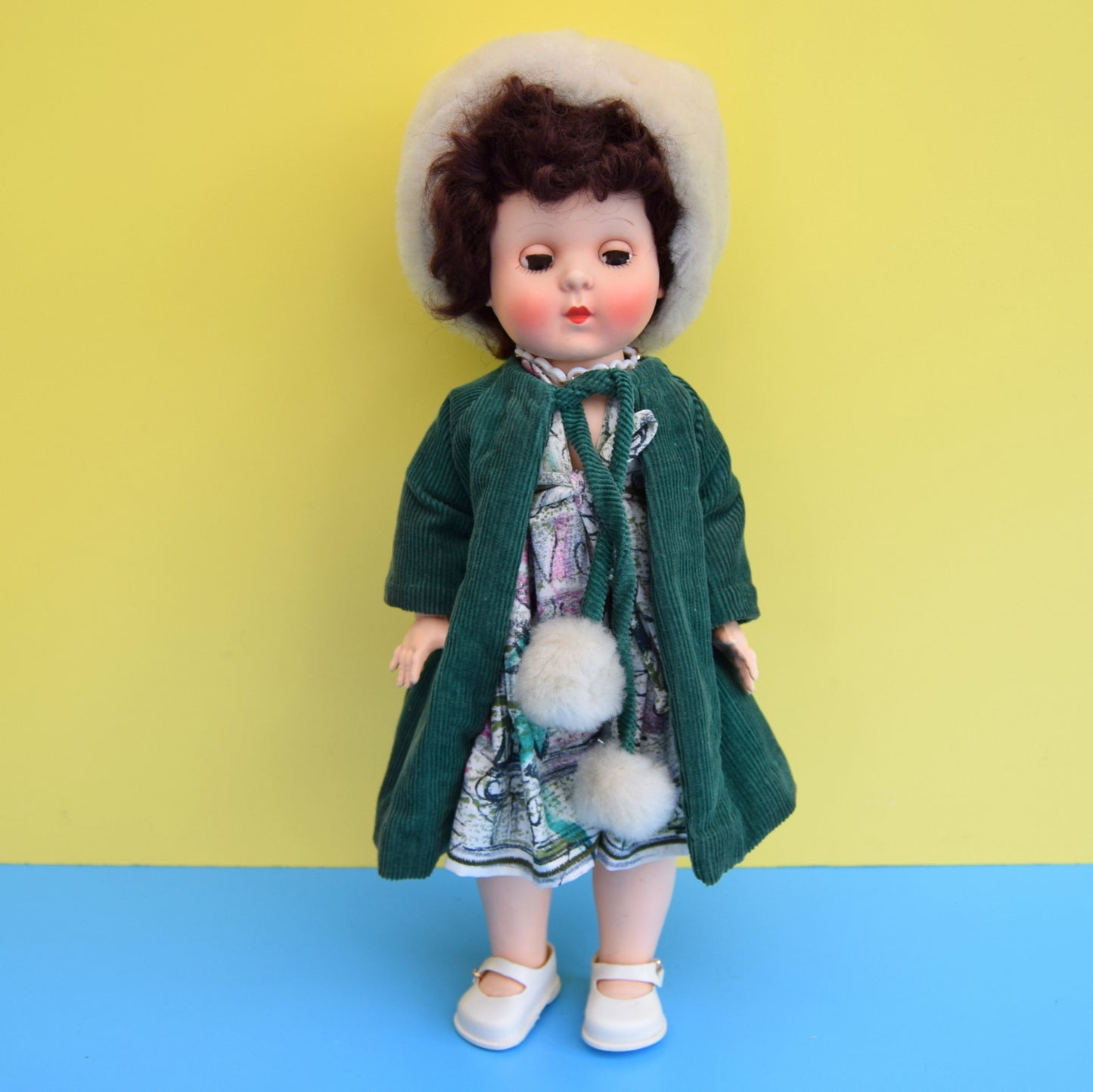 Vintage 1950s Rosebud Dolly - Dress & Coat - Boxed