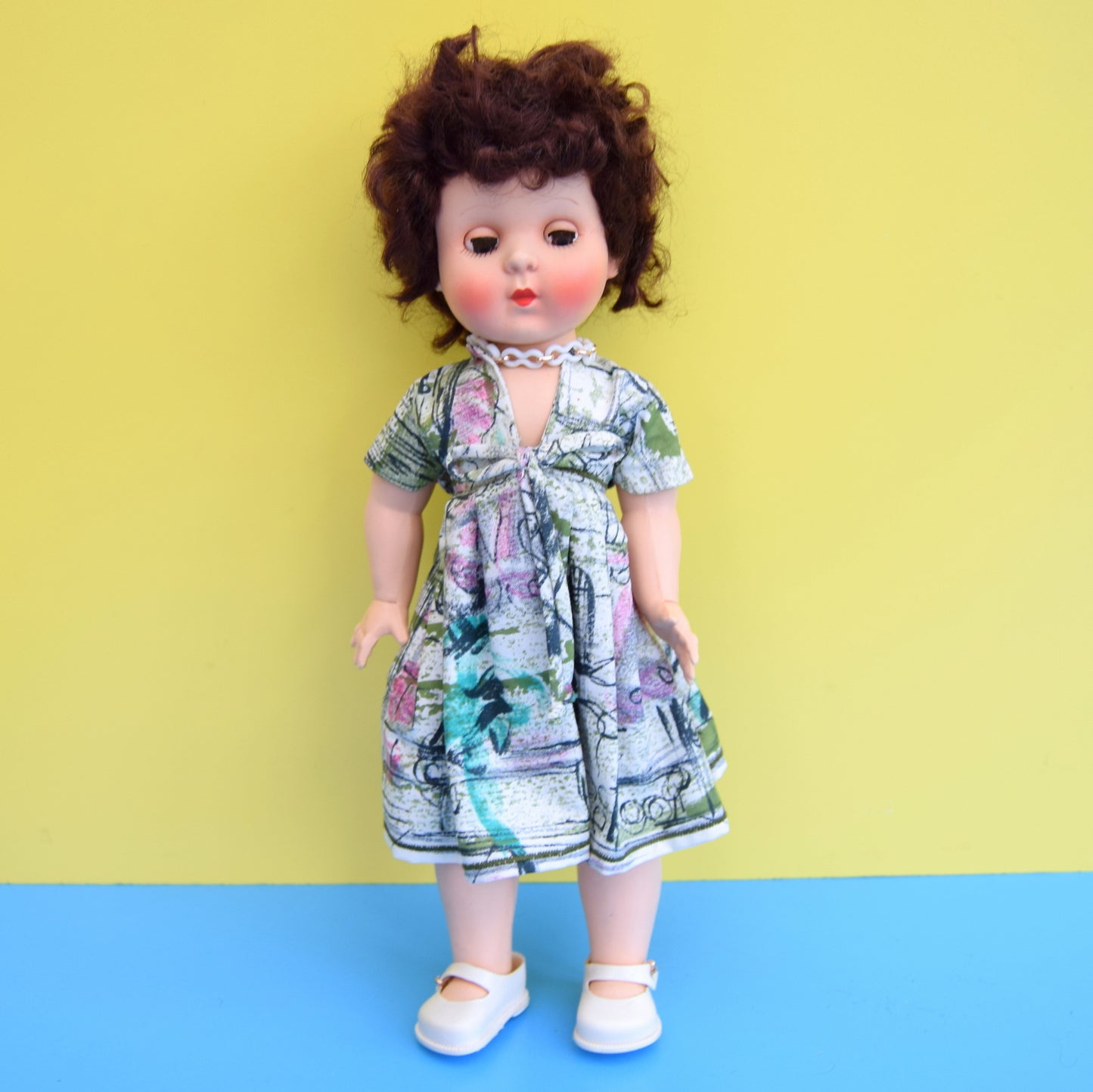 Vintage 1950s Rosebud Dolly - Dress & Coat - Boxed
