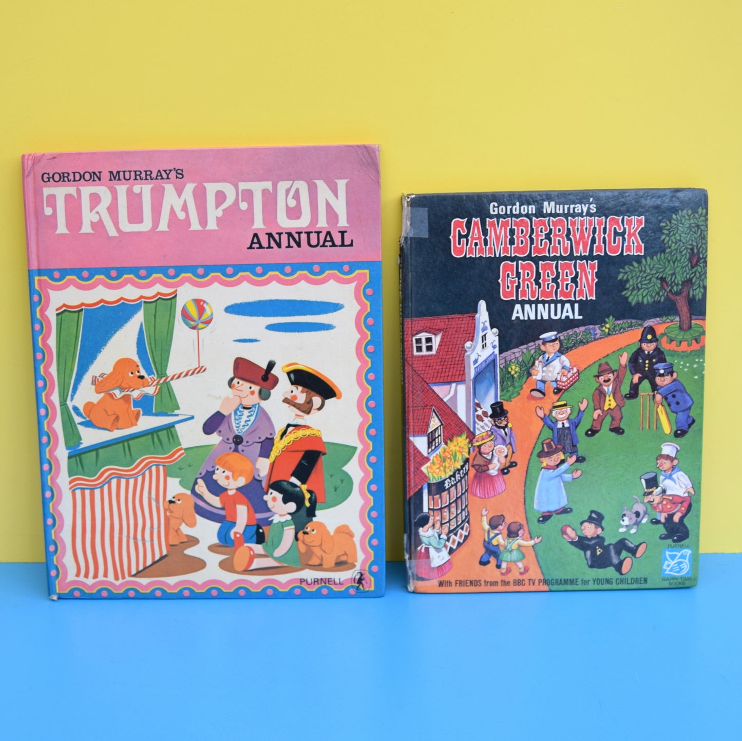 Vintage 1970s Books - Trumpton & Camberwick Green
