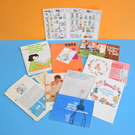 Vintage 1960s/70s Ephemera - Baby / Toddler / Toys