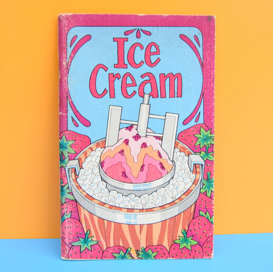 Vintage 1970s American Book - Ice Cream Making Recipes