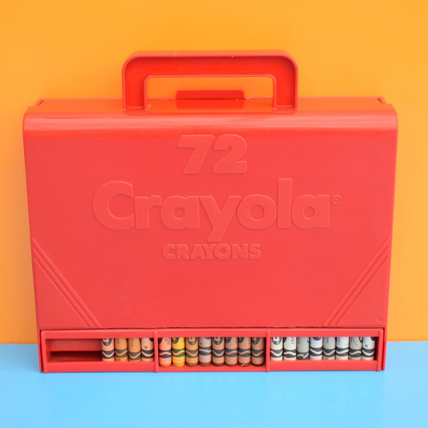 Vintage 1980s Crayola Wax Crayon Set - Boxed