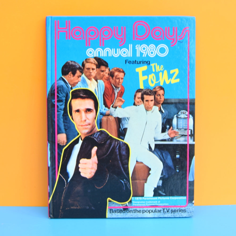 Vintage 1980s Happy Days Annual - The Fonz