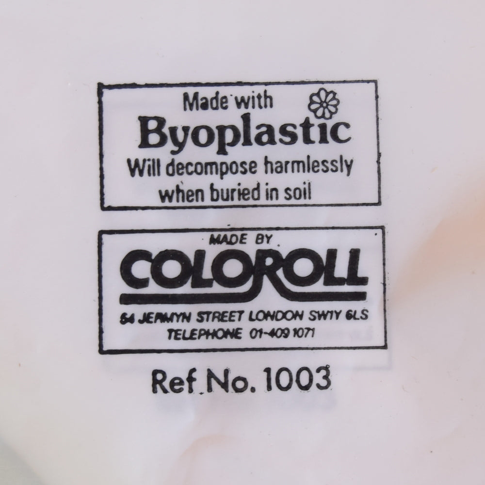 Vintage 1970s Byo Plastic Bag - Coloroll Ltd -  Linda Beard - Fruit