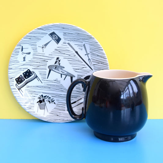 Vintage 1950s Ridgway Homemaker Bits - Monochrome by Vintage