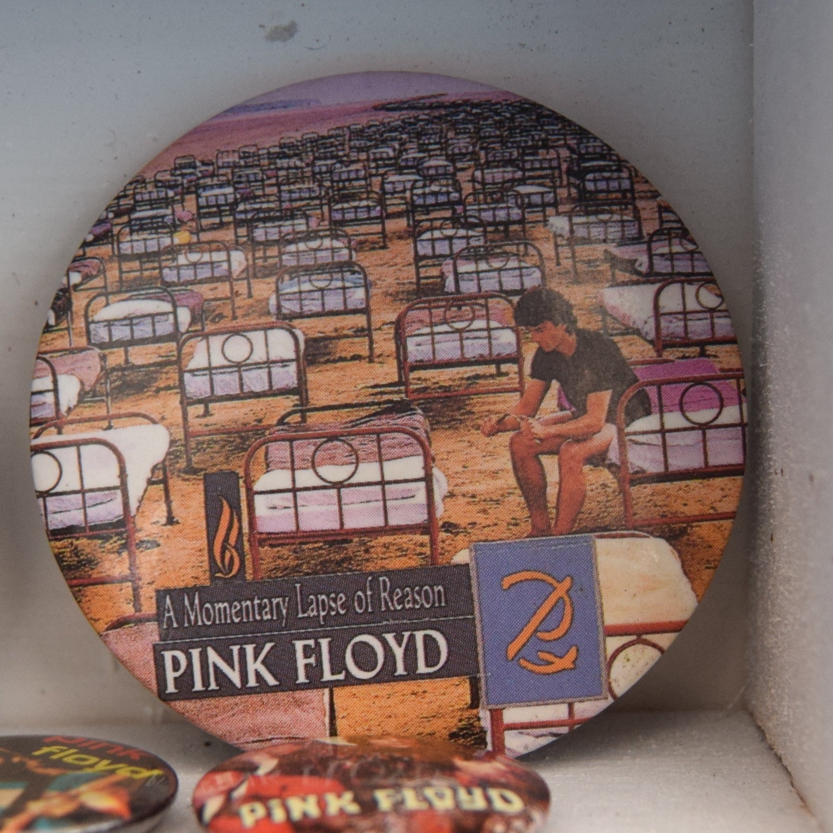 Vintage Badges - Ideal Printers Tray / Shelf Fillers - Miniature Collections by Pineapple Retro