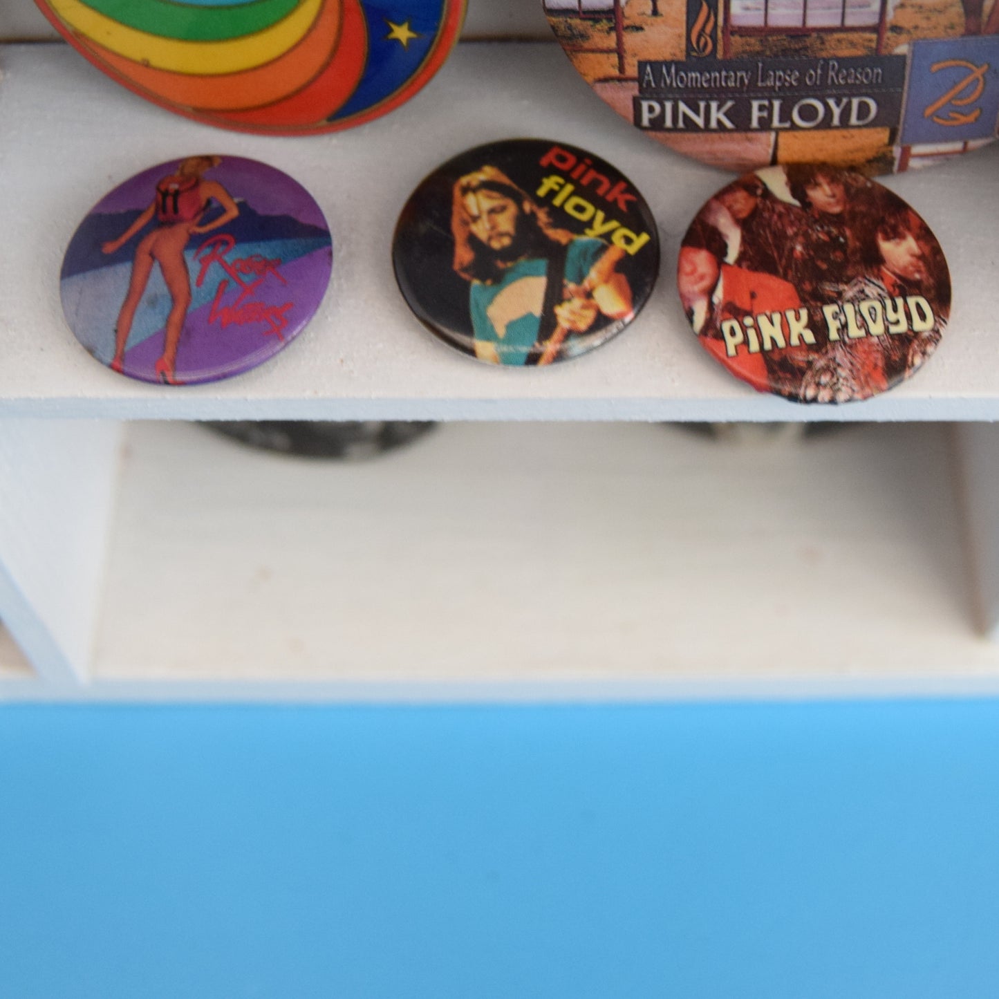 Vintage Badges - Ideal Printers Tray / Shelf Fillers - Miniature Collections by Pineapple Retro