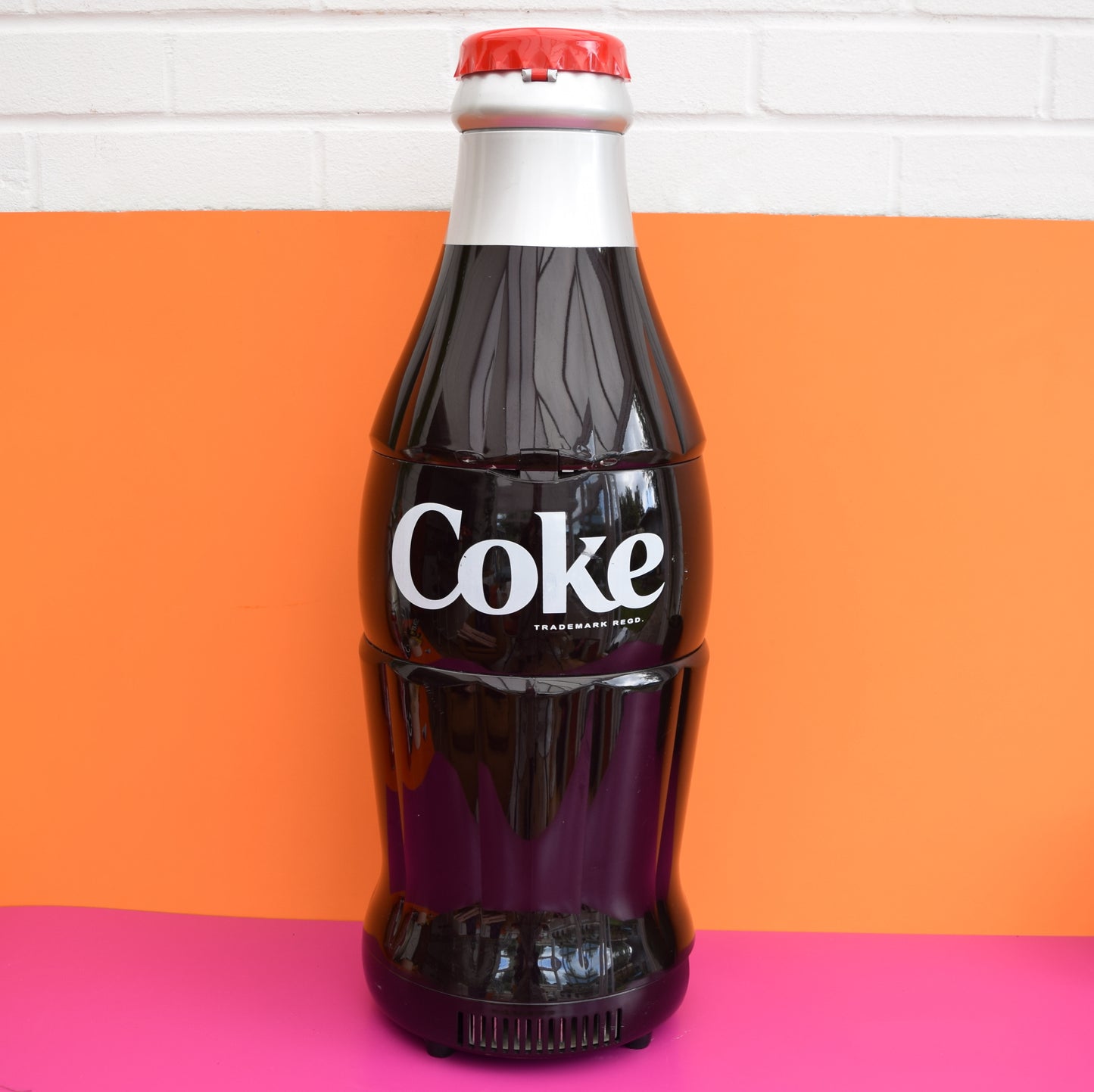 Modern Official Coke Bottle Shaped Mini Fridge - Coca-Cola - American