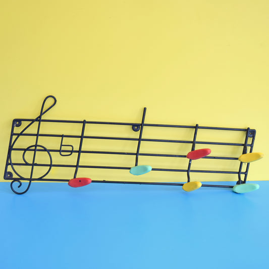 Vintage 1950s Atomic Hooks - Musical Notes by Vintage