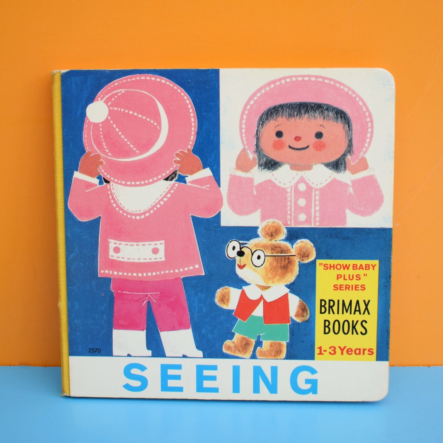 Vintage 1970s Baby Books - Mealtime / Seeing - Brimax