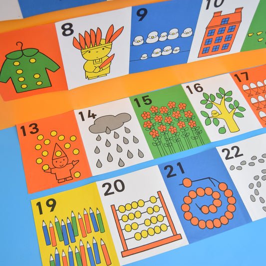 Vintage 1970s Dick Bruna Frieze - Miffy & Friends