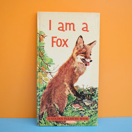 Vintage 1960s Books - I am A Fox / Mouse - Fab Illustrations