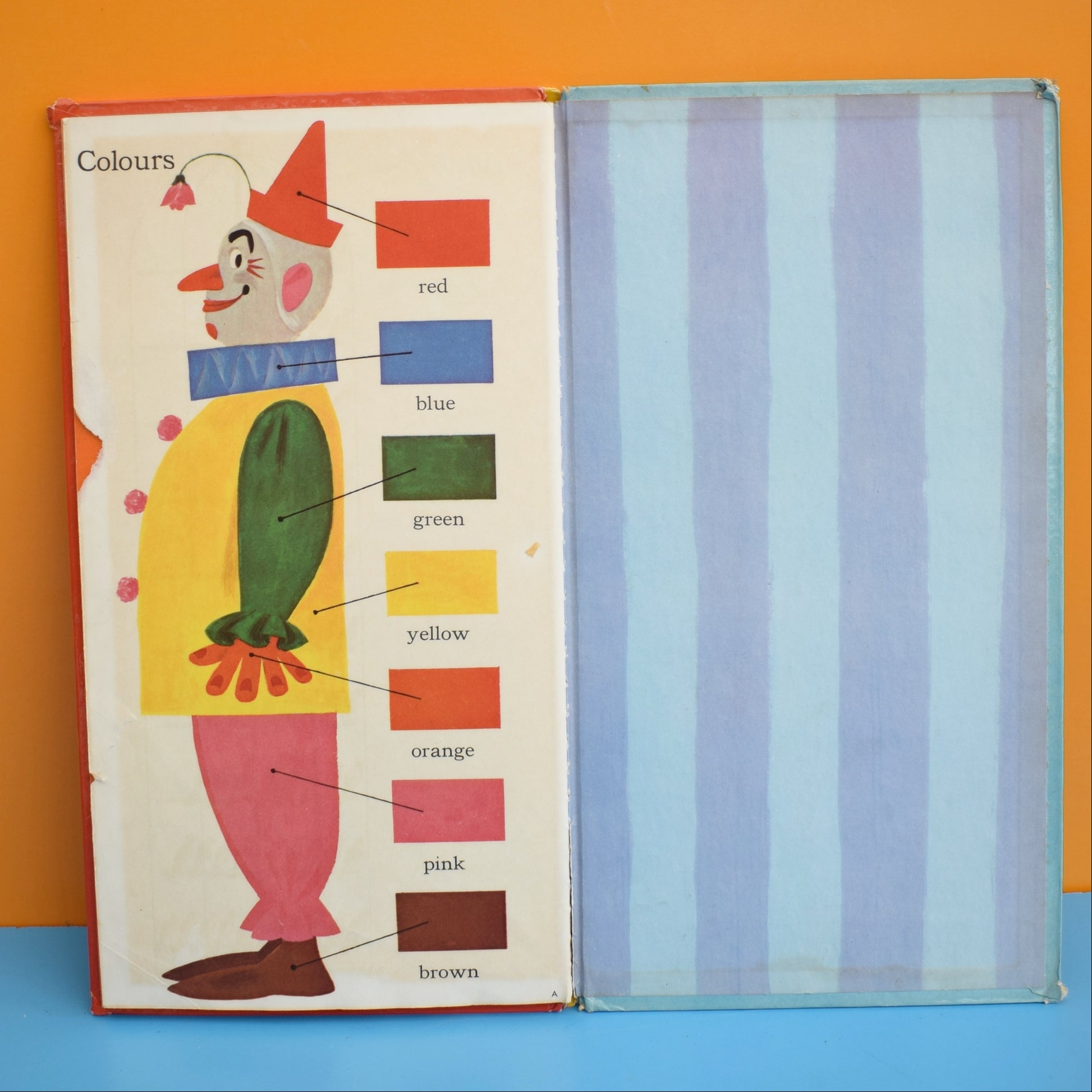 Vintage 1960s Book - Words / Animals - Fab Illustrations by Pineapple Retro