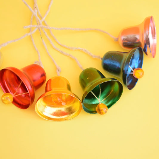 Vintage 1960s Aluminium Bells- Christmas