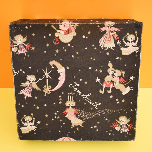 Vintage 1950s Gift Box- Christmas Crackers by Pineapple Retro