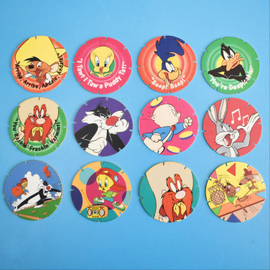 Vintage 1990s Pogs / Tazos Inc Slammers by Pineapple Retro