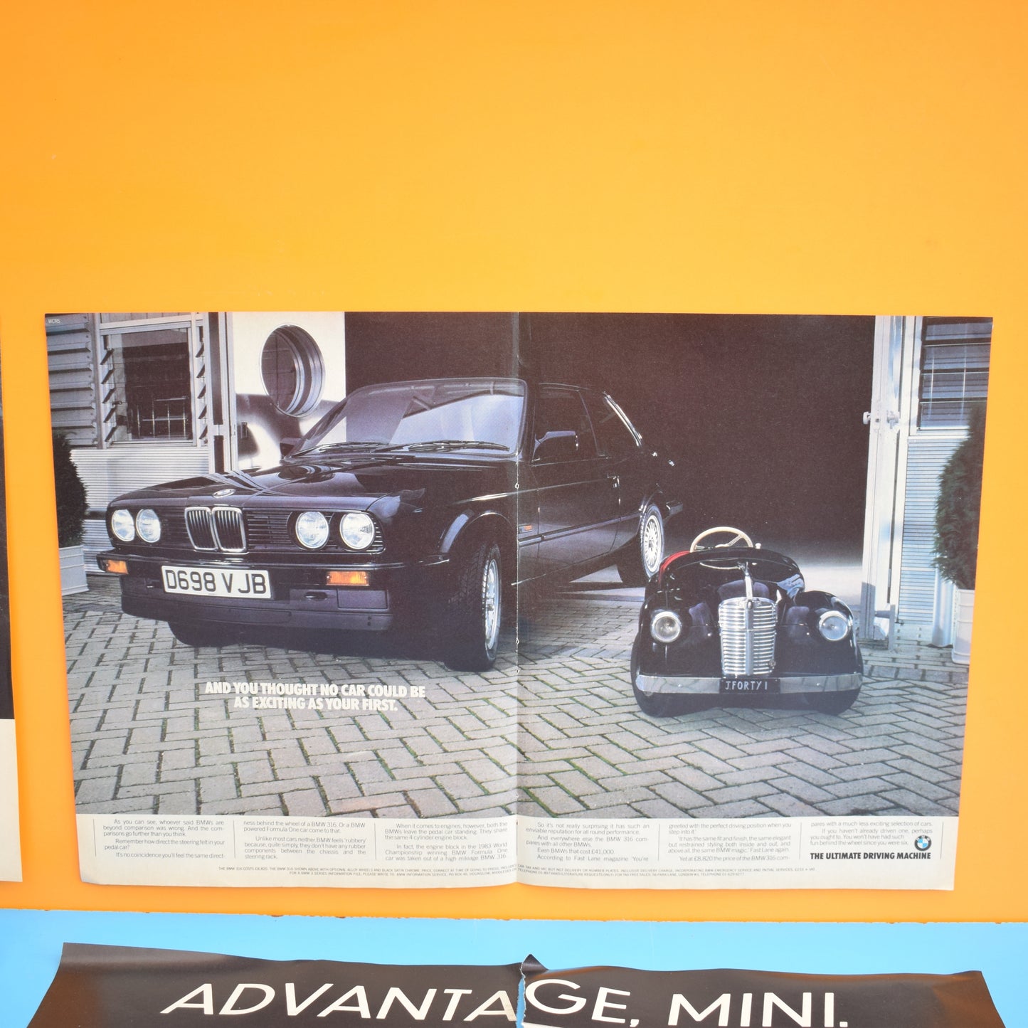 Vintage 1980s Adverts - Cars