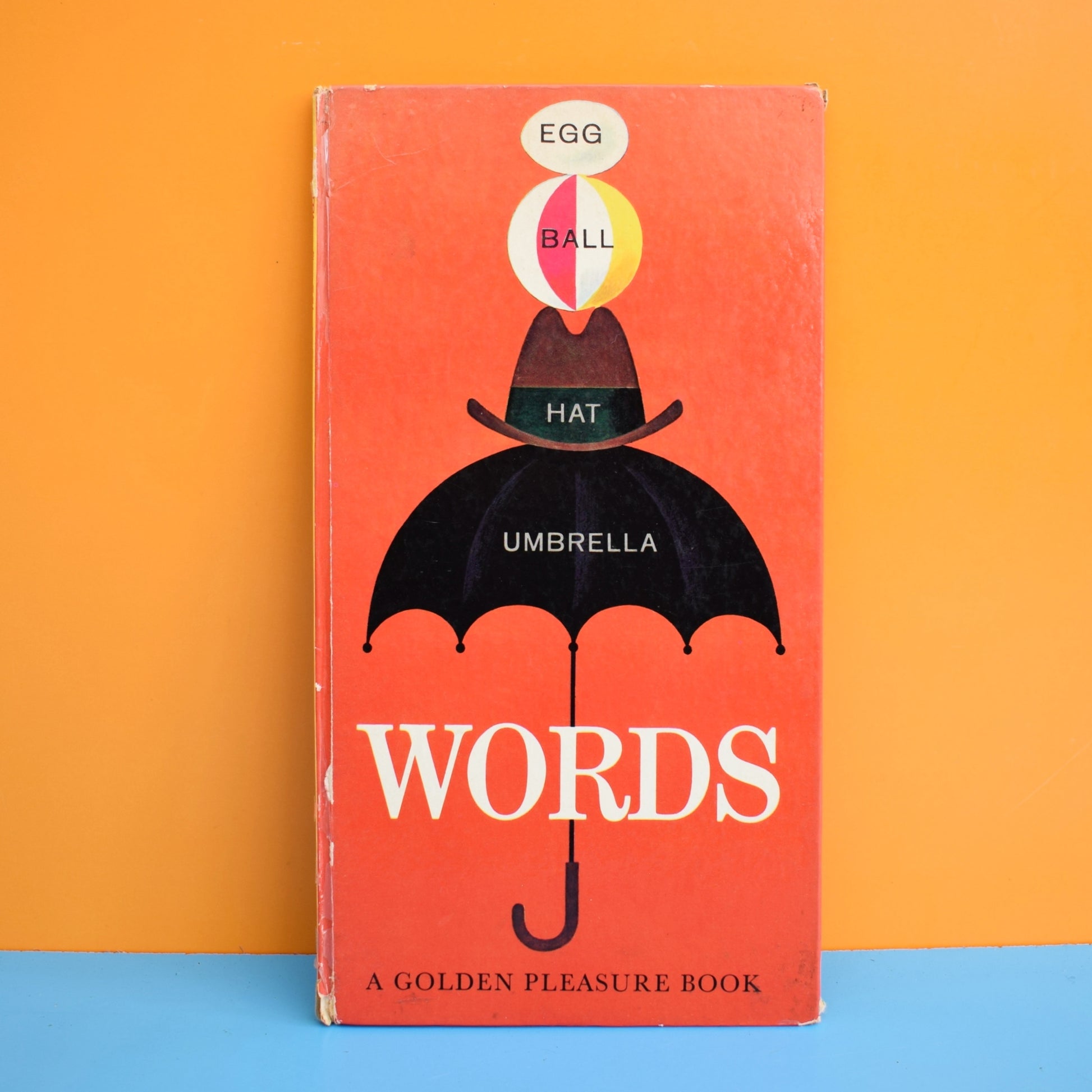 Vintage 1960s Book - Words / Animals - Fab Illustrations by Pineapple Retro