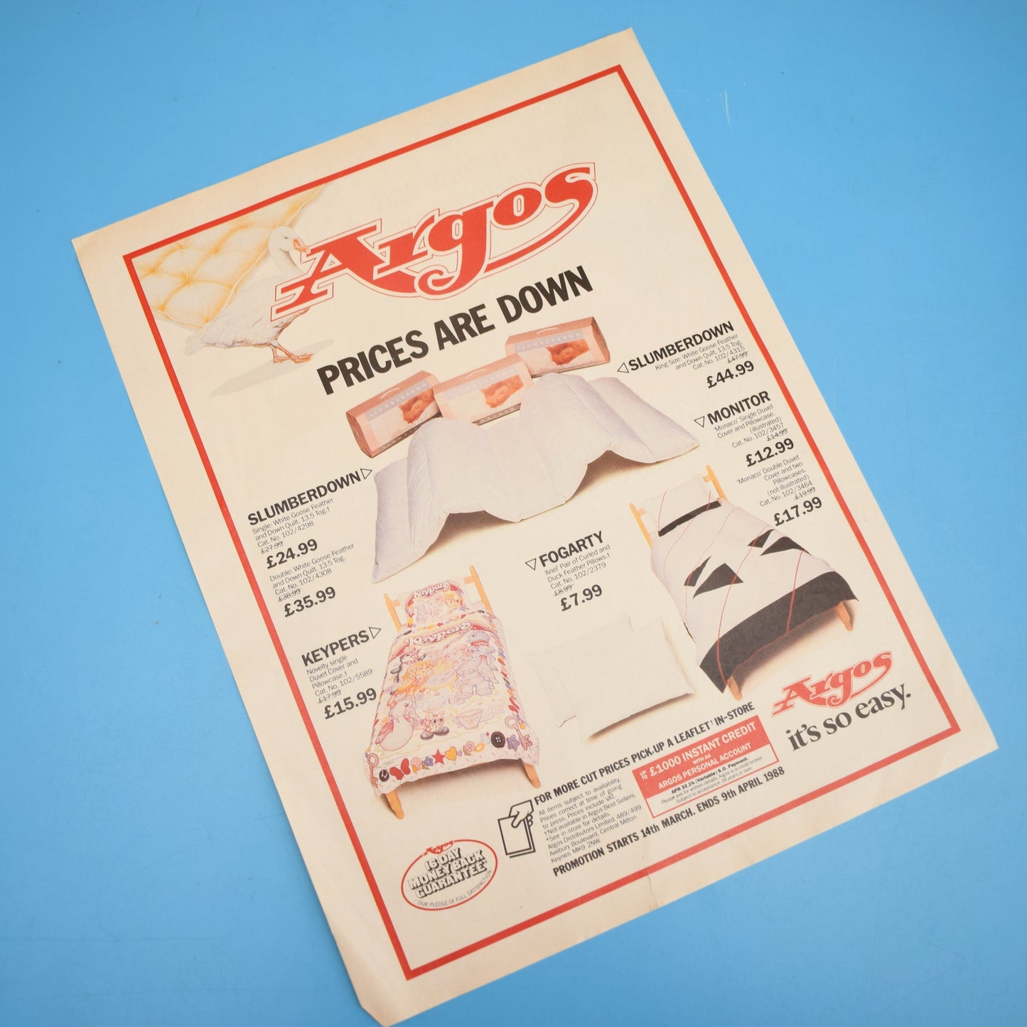 Vintage 1980s Adverts - Homeware