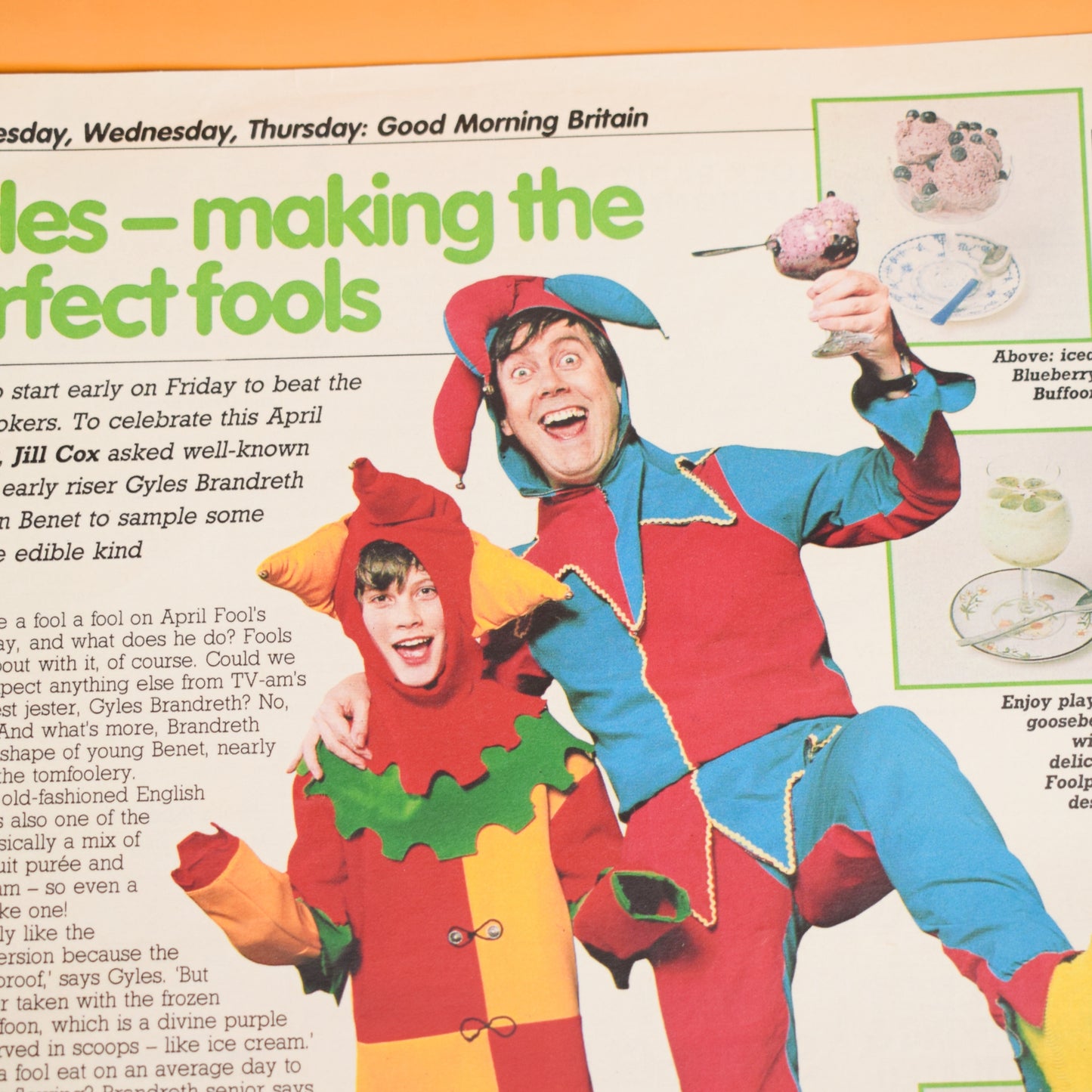 Vintage 1980s Adverts - Celebs