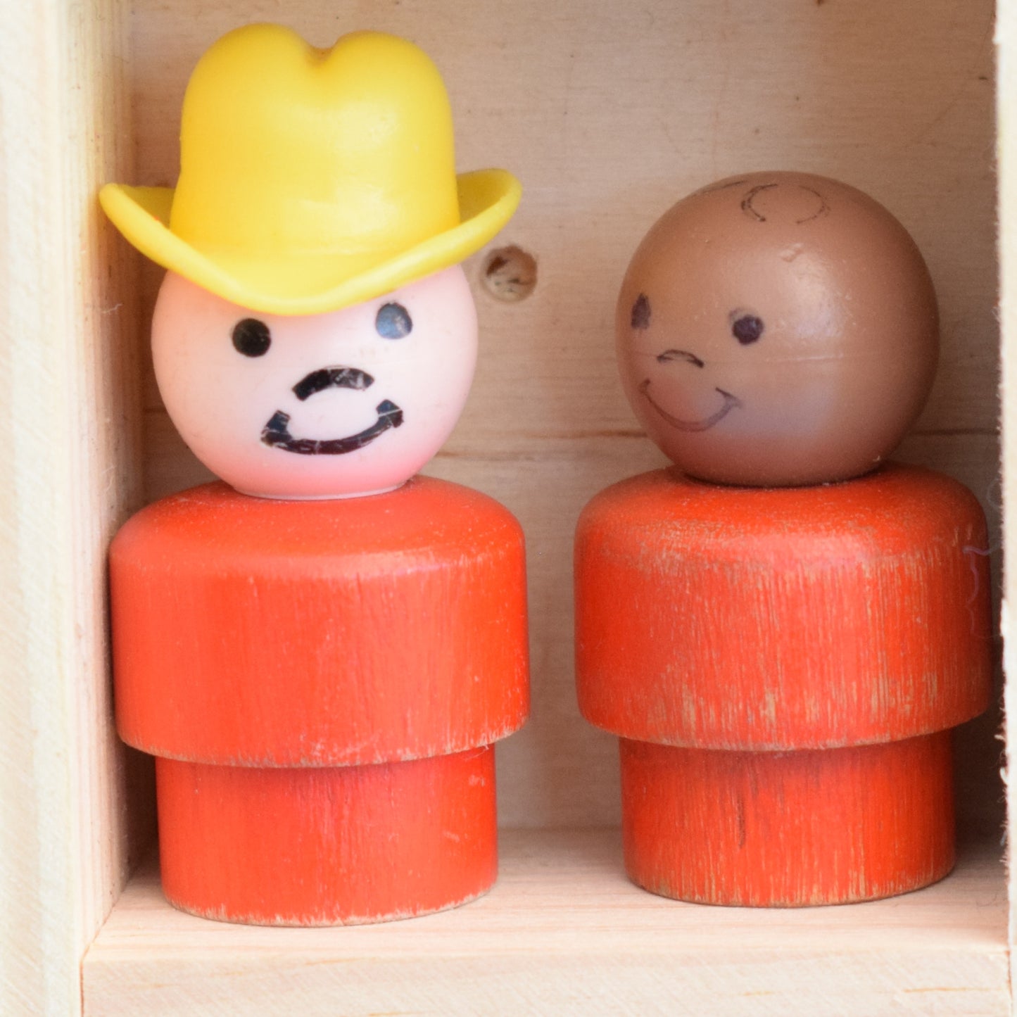 Vintage 1970s Fisher Price Figures / Animals by Pineapple Retro