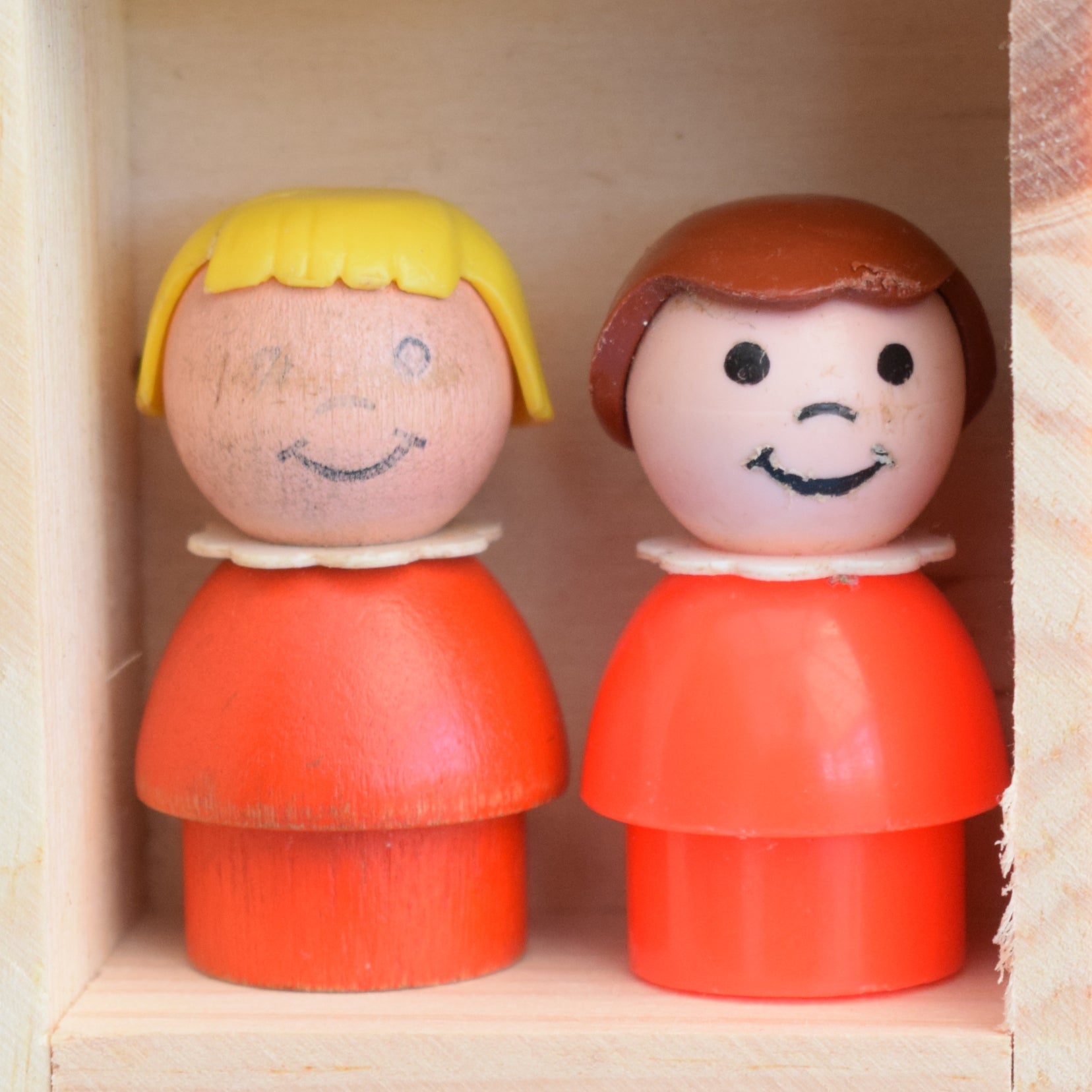 Vintage 1970s Fisher Price Figures / Animals by Pineapple Retro
