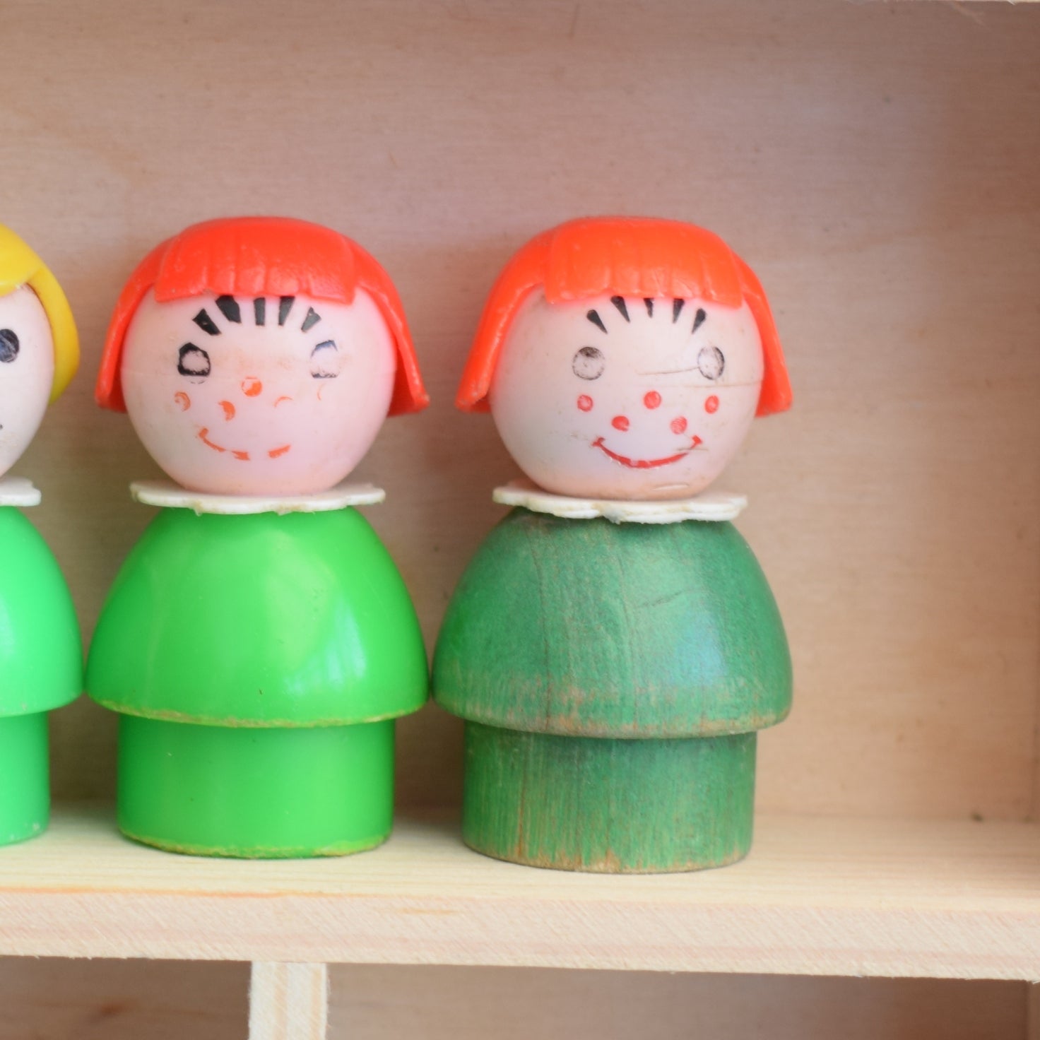 Vintage 1970s Fisher Price Figures / Animals by Pineapple Retro