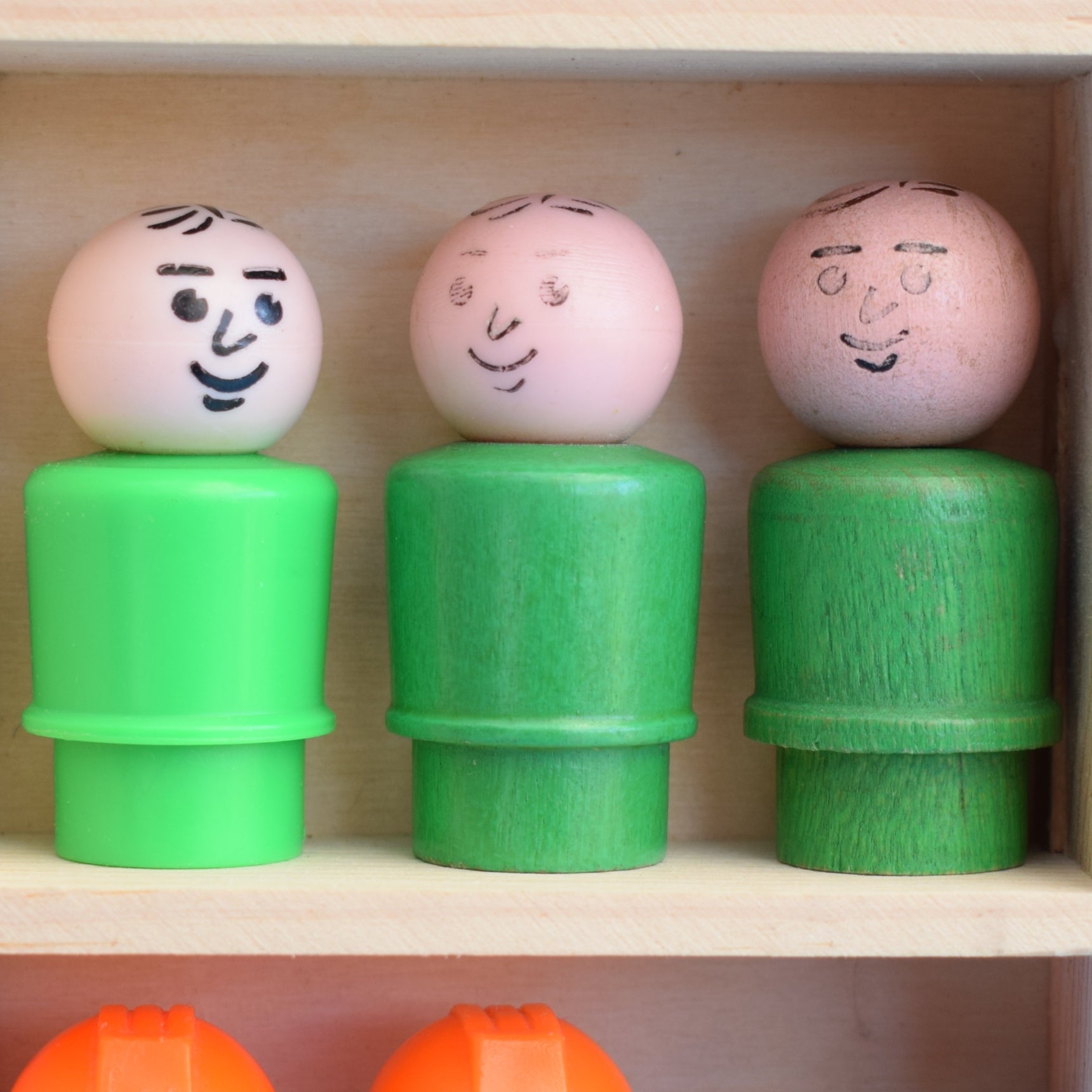 Vintage 1970s Fisher Price Figures / Animals by Pineapple Retro