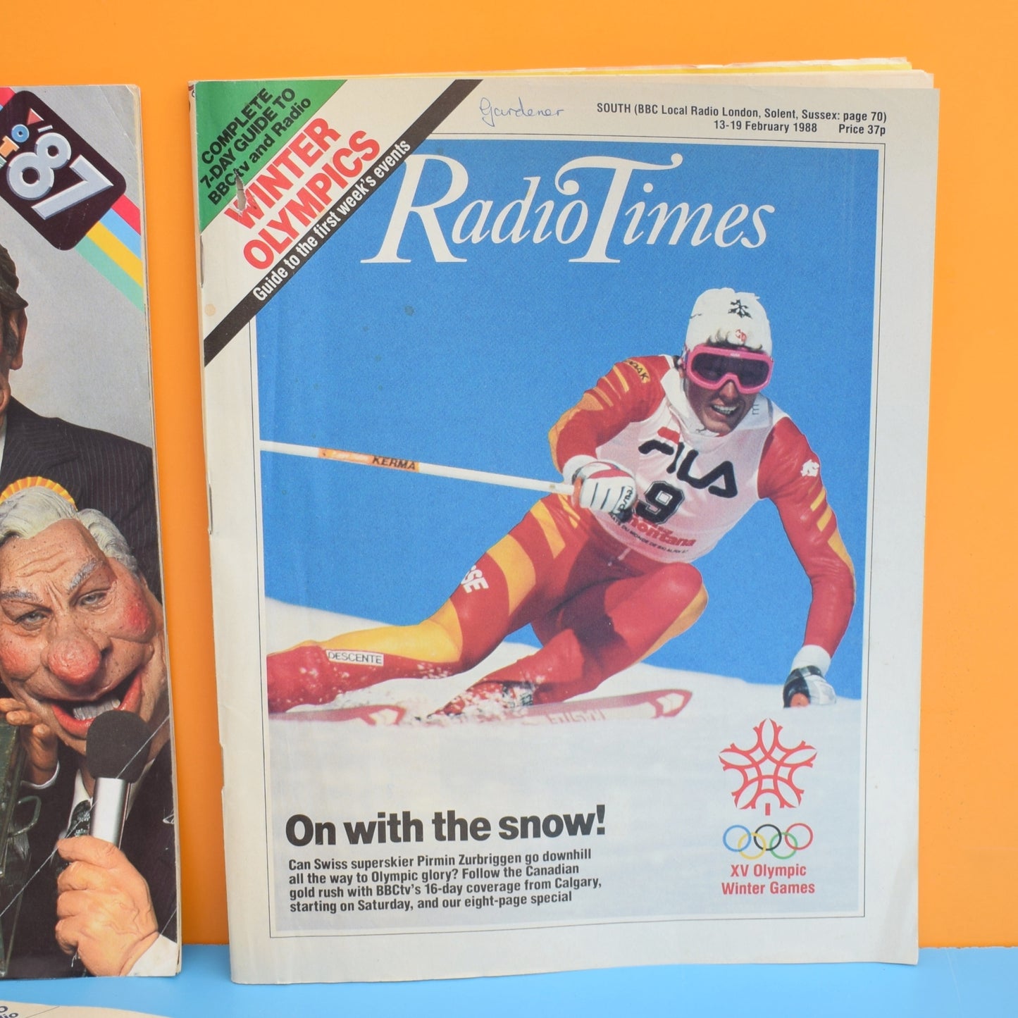 Vintage 1980s Radio / TV Times Magazines