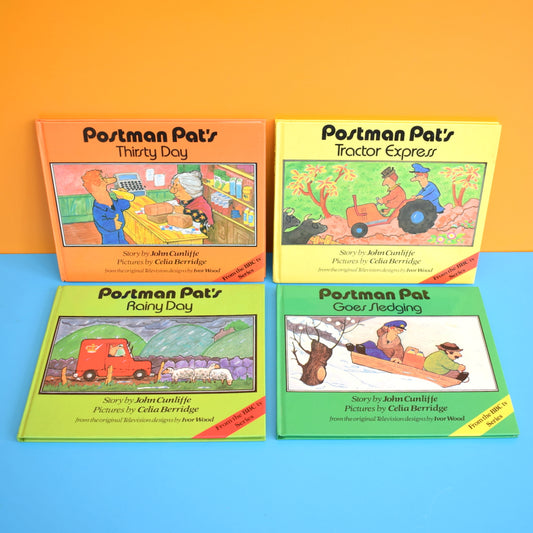 Vintage 1980s Book Set - Postman Pat by Pineapple Retro