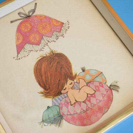 Vintage 1970s Little Pictures - Cute Illustration by Pineapple Retro