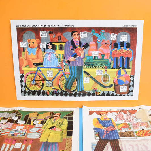 Vintage 1970s Amazing Posters- Malcolm English by Pineapple Retro
